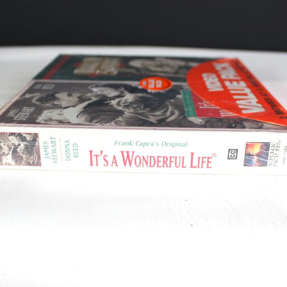 It's a Wonderful Life and Miracle on 34th Street 1947 Version VHS New Sealed - Picture 6 of 7